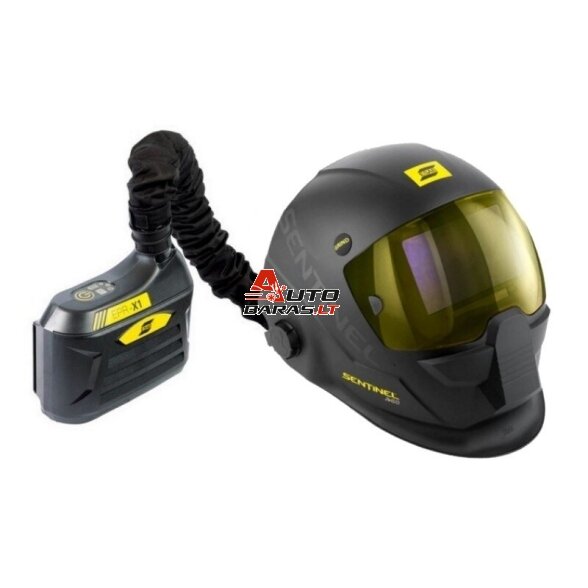 Suvirinimo / Suvirintojo kaukė / Skydelis ESAB Sentinel A60 Air su filtru EPR-X1 1