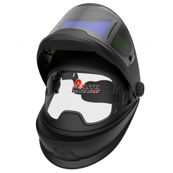 Suvirintojo skydelis atverčiamas su automatiniu filtru FS1 1