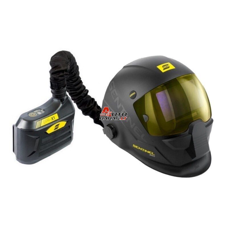 Suvirinimo / Suvirintojo kaukė / Skydelis ESAB Sentinel A60 Air su filtru EPR-X1 1