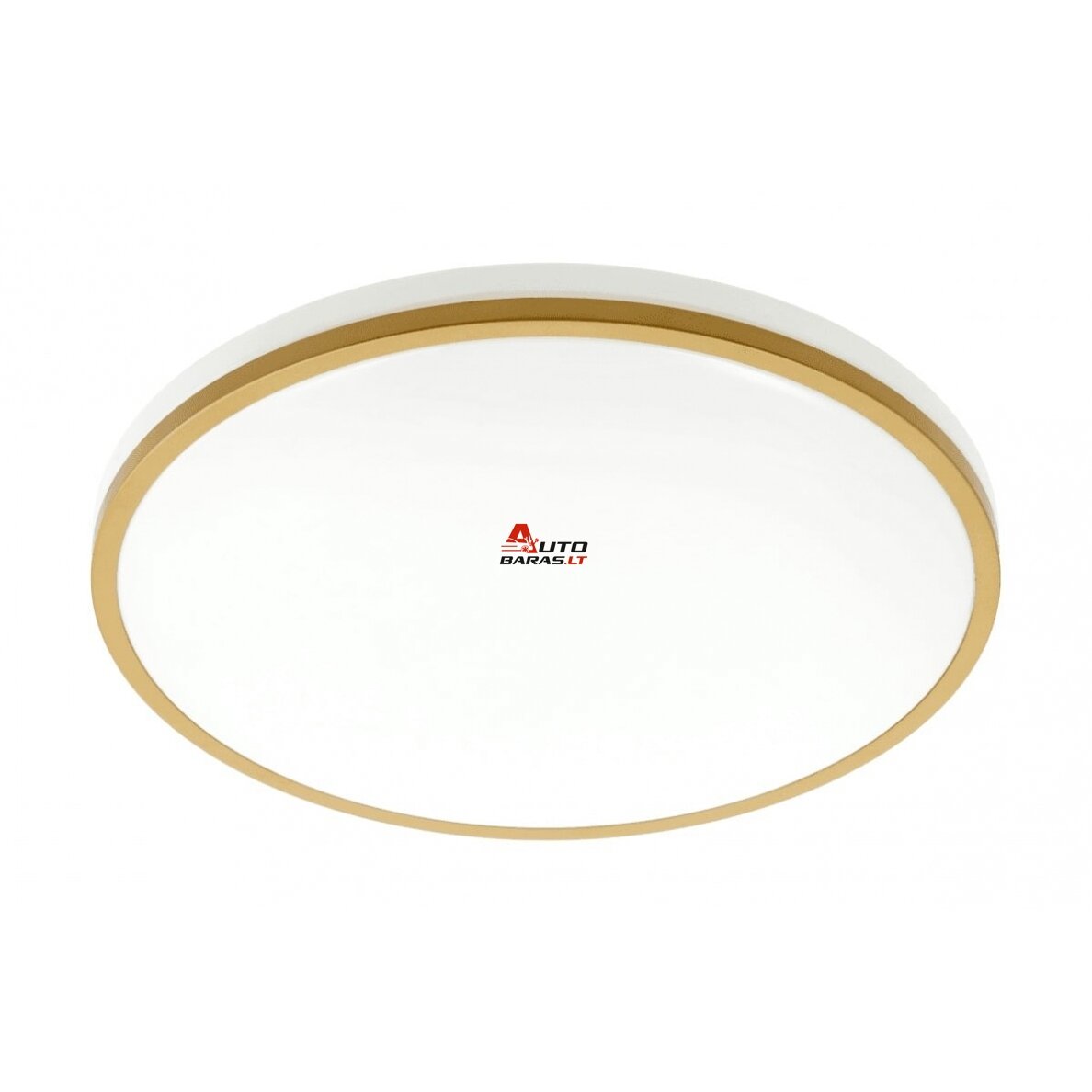Šviestuvas lubinis apvalus auksinis TULA LED (24W, 1680lm, IP44, 4000K) GTV LD-TUL24W-NW-00