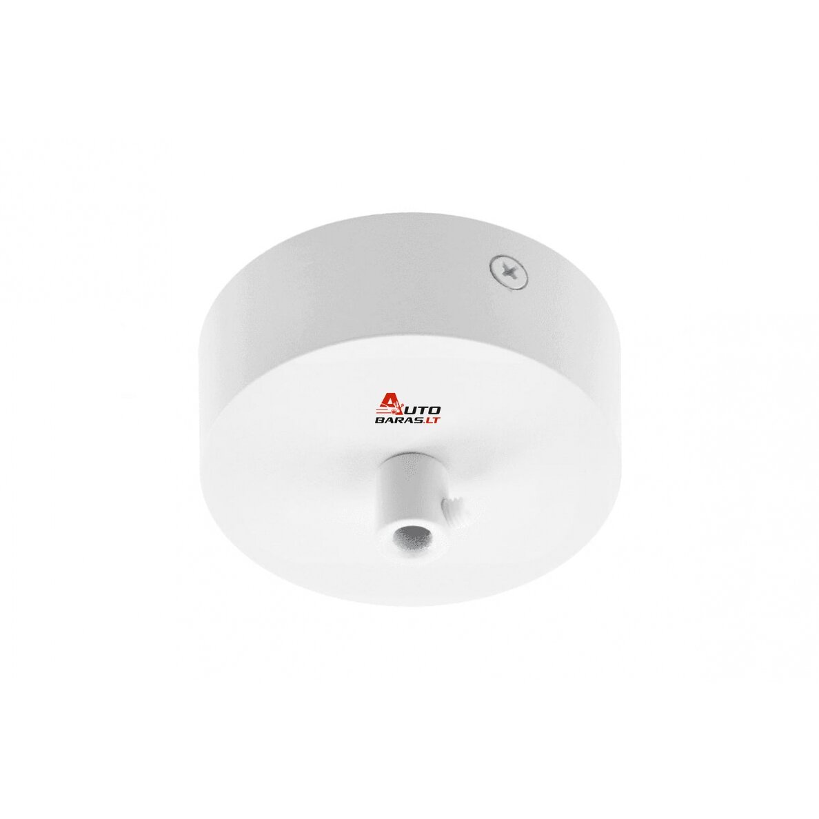 Šviestuvo pagrindas prie lubų apvalus GTV AE-MA8028-10 (Baltas, 80x28mm)