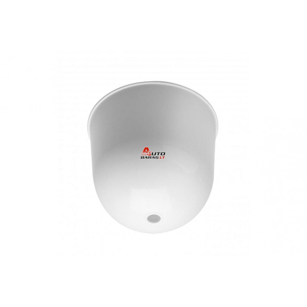 Šviestuvo pagrindas prie lubų baltas išgaubtas GTV AE-CANOPY-10 (Baltas, 70mm)