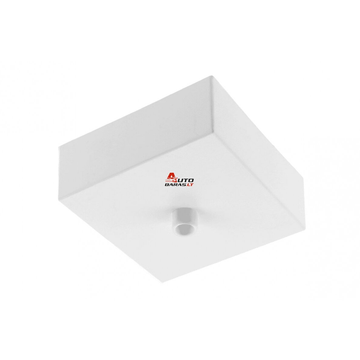 Šviestuvo pagrindas prie lubų baltas kvadratinis GTV AE-MAS80X80-10 (80x80x30mm)