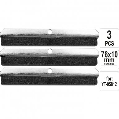 YATO Šveitimo antgaliai (3vnt) honingavimo įrankiui 51-177mm