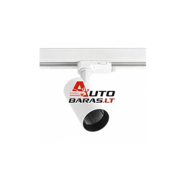 Šviestuvas LIMA skirtas X-RAIL bėgelių sistemai (3P, baltas, 20W, GU10, IP20) GTV XLD-LMAGU10OB-NB Šviestuvas LIMA skirtas X-RAIL bėgelių sistemai (3P, baltas, 20W, GU10, IP20) GTV XLD-LMAGU10OB-NB