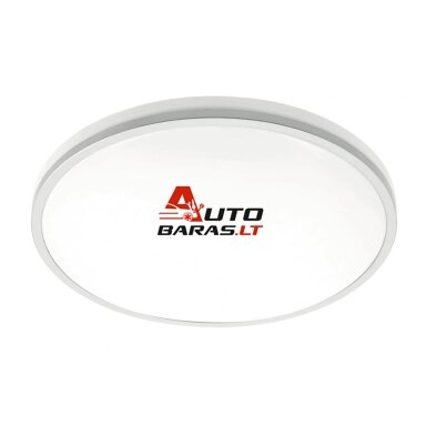 Šviestuvas lubinis apvalus pilkas TULA LED (24W, 1680lm, IP44, 4000K) GTV LD-TUL24W-NW-80 Šviestuvas lubinis apvalus pilkas TULA LED (24W, 1680lm, IP44, 4000K) GTV LD-TUL24W-NW-80