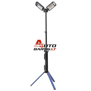 Šviestuvas SMD (50W) su trikoju (sulankstomas) (įkraunamas) su keičiamu šviesos spektru