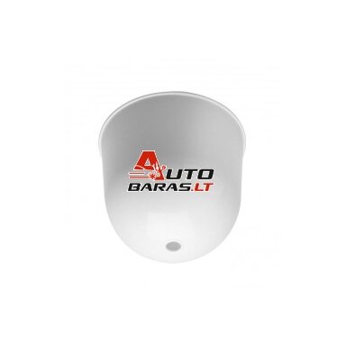 Šviestuvo pagrindas prie lubų baltas išgaubtas GTV AE-CANOPY-10 (Baltas, 70mm)