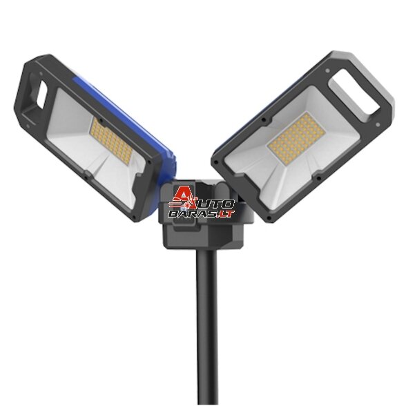 Šviestuvas SMD (50W) su trikoju (sulankstomas) (įkraunamas) su keičiamu šviesos spektru 2
