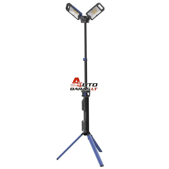 Šviestuvas SMD (50W) su trikoju (sulankstomas) (įkraunamas) su keičiamu šviesos spektru