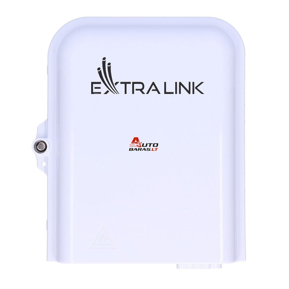 Šviesolaidžio paskirstymo dėžutė Extralink EL-FO-DB-8-WT (8 intarpų)