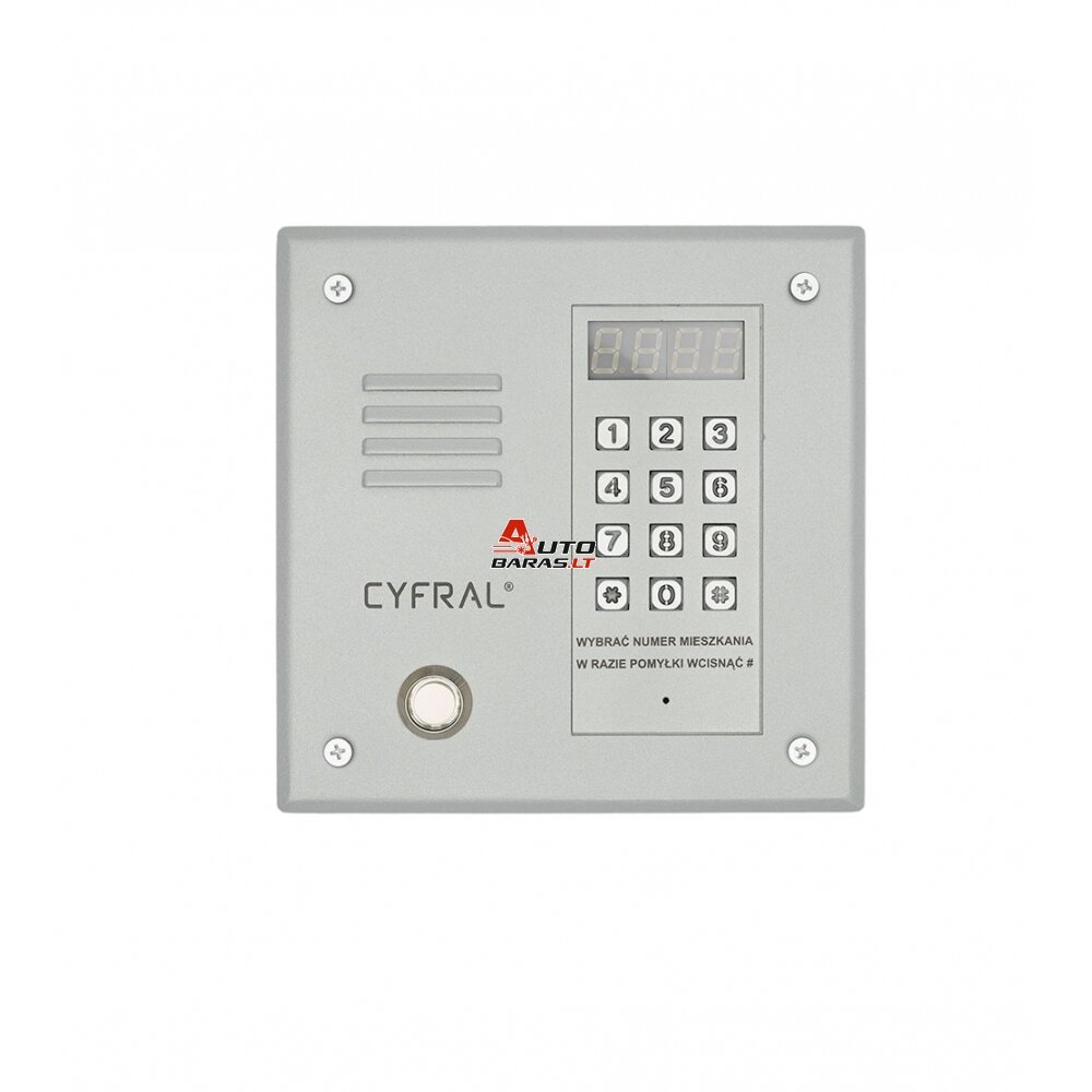 Telefonspynė CYFRAL PC-2000DE Sidabrinė