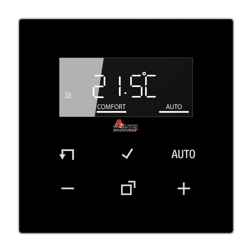 Termostato ekrano modulis su Bluetooth JUNG LS BTLS1791SW (juodas)