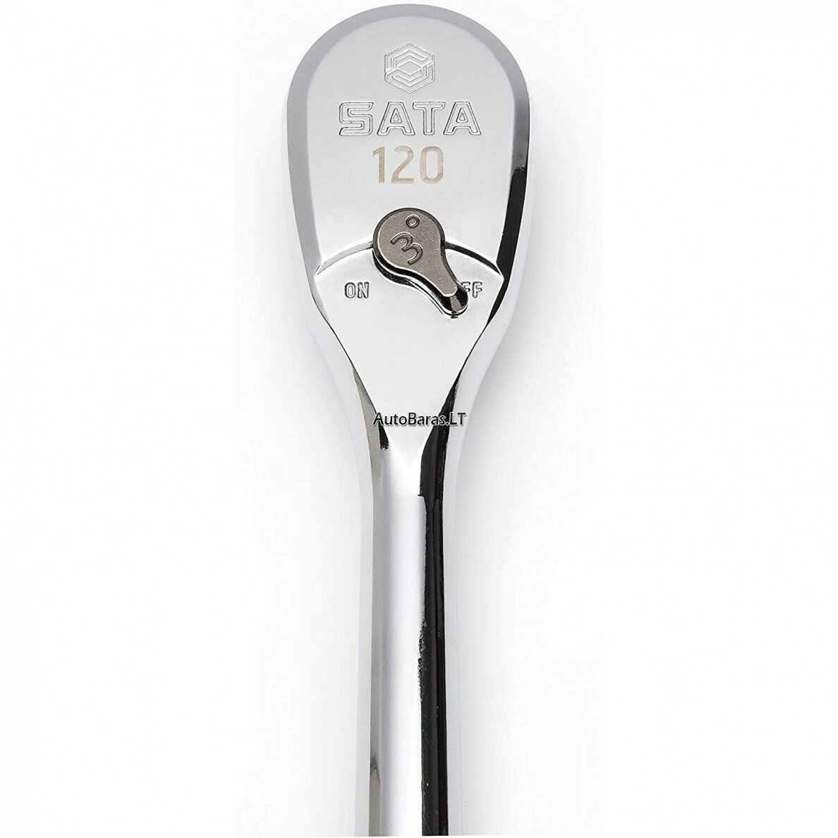 Terkšlė su metaline rankena 3/8" 60TH 120P 1