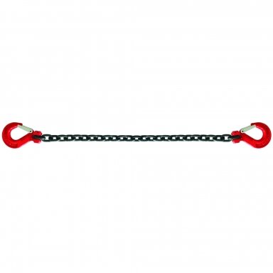 Tempimo grandinė su karabinais 6.25t 3.5m x10mm Tempimo grandinė su karabinais 6.25t 3.5m x10mm