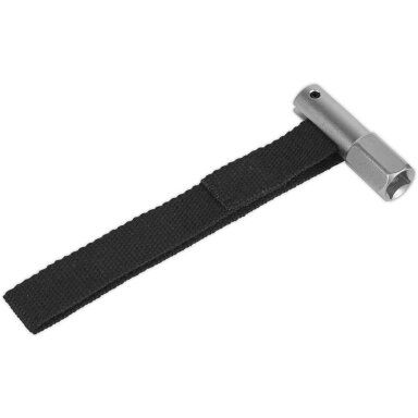 Tepalo filtro raktas su dirželiu 1/2'' Ø120mm