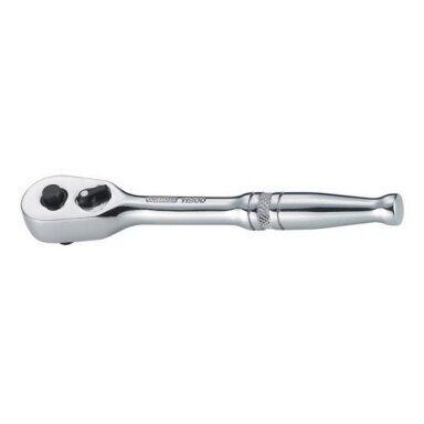 Terkšlė reversinė 1/4" 60TH (metalinė rankena) Terkšlė reversinė 1/4" 60TH (metalinė rankena)