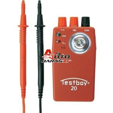 TESTBOY 20 PLUS Elektros grandinės vientisumo matuoklis 300V