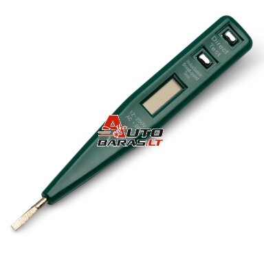 Testeris įtampai 12-220V