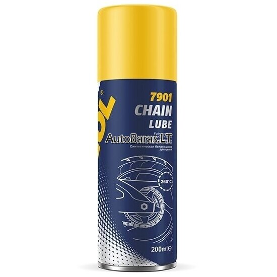 Tepalas grandinėms tepti MANNOL Chain Lube 200ml