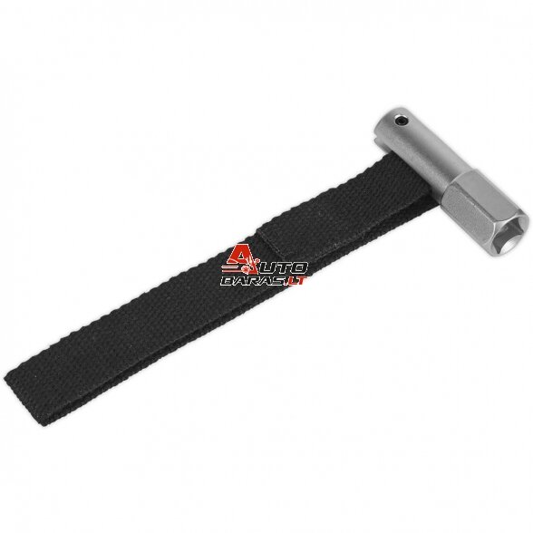 Tepalo filtro raktas su dirželiu 1/2'' Ø120mm