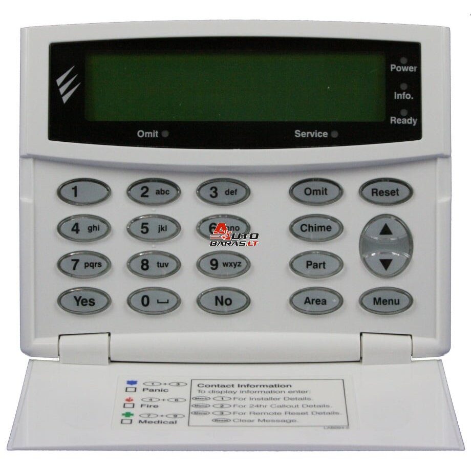 Texecom Premier LCDL