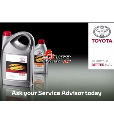 Toyota originali alyva / tepalas 5w30