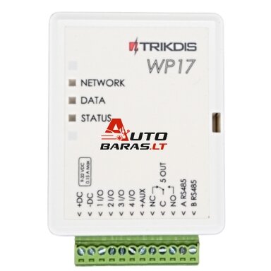 Trikdis valdiklis WP17 Trikdis valdiklis WP17