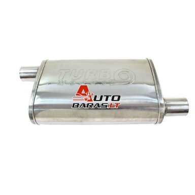 TurboWorks Center Muffler 51mm LT 409SS 355mm TurboWorks Center Muffler 51mm LT 409SS 355mm