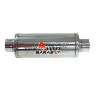 TurboWorks Center Muffler 57mm RS 304SS 300mm TurboWorks Center Muffler 57mm RS 304SS 300mm