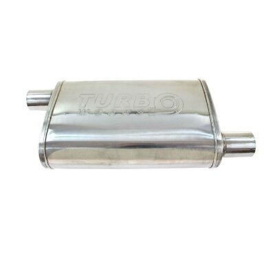 TurboWorks Center Muffler 63,5mm LT 409SS 355mm TurboWorks Center Muffler 63,5mm LT 409SS 355mm
