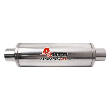 TurboWorks Center Muffler 77mm RS 304SS 450mm TurboWorks Center Muffler 77mm RS 304SS 450mm