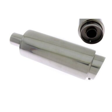 TurboWorks Rear Muffler 100mm inlet 60mm su slopintuvu TurboWorks Rear Muffler 100mm inlet 60mm su slopintuvu