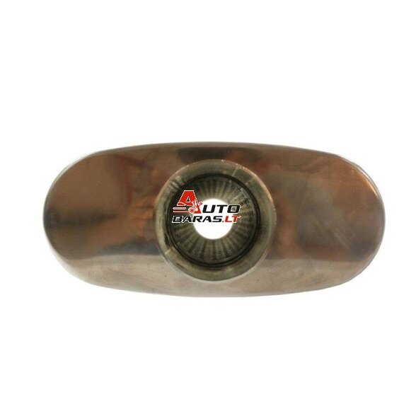 TurboWorks Center Muffler 57mm LT 409SS 355mm 2