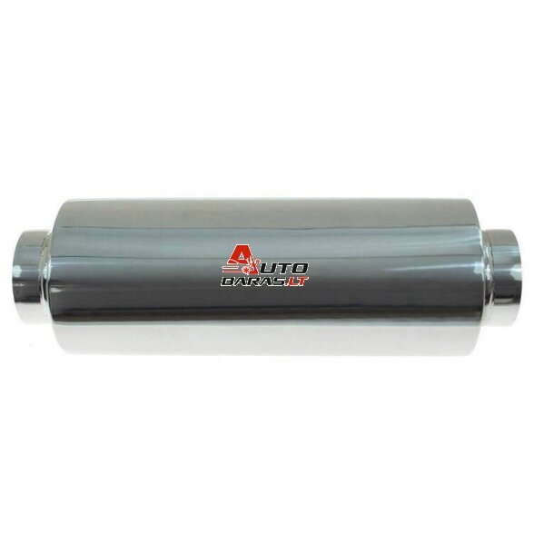TurboWorks Center Muffler 63,5mm RS 409SS 450mm 2
