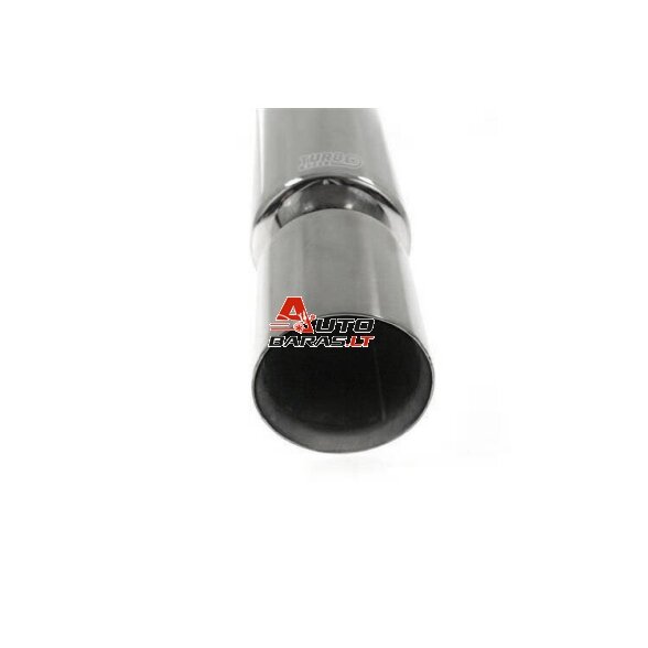 TurboWorks Rear Muffler 100mm inlet 76mm 2