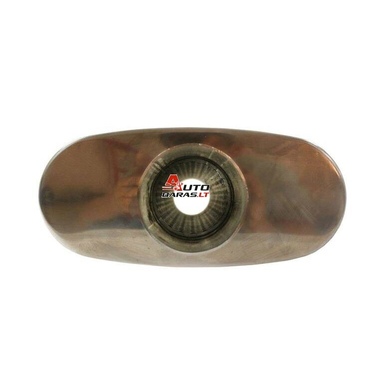 TurboWorks Center Muffler 57mm LT 409SS 355mm 2