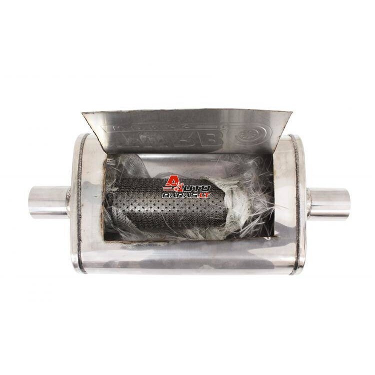 TurboWorks Center Muffler 57mm LT 409SS 355mm 3