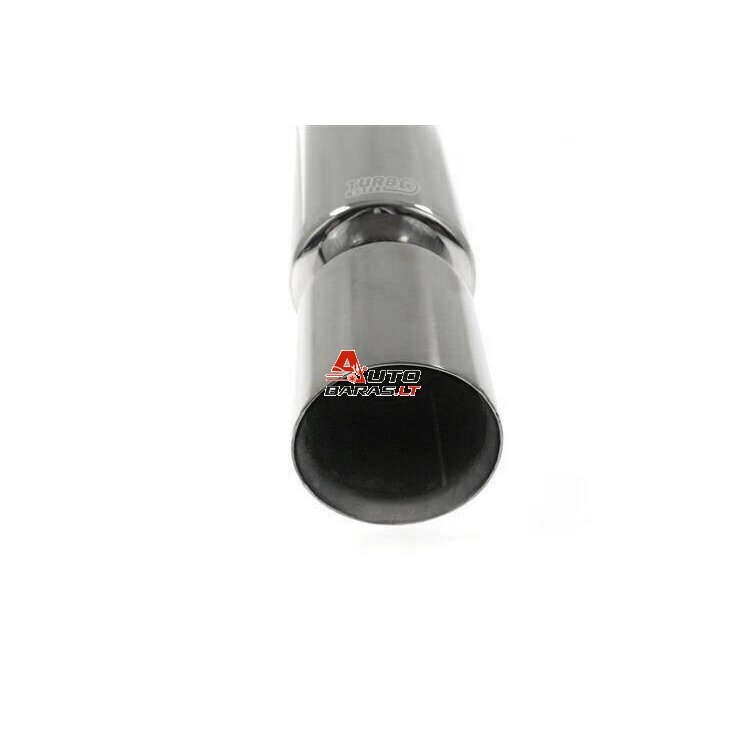 TurboWorks Rear Muffler 100mm inlet 76mm 2