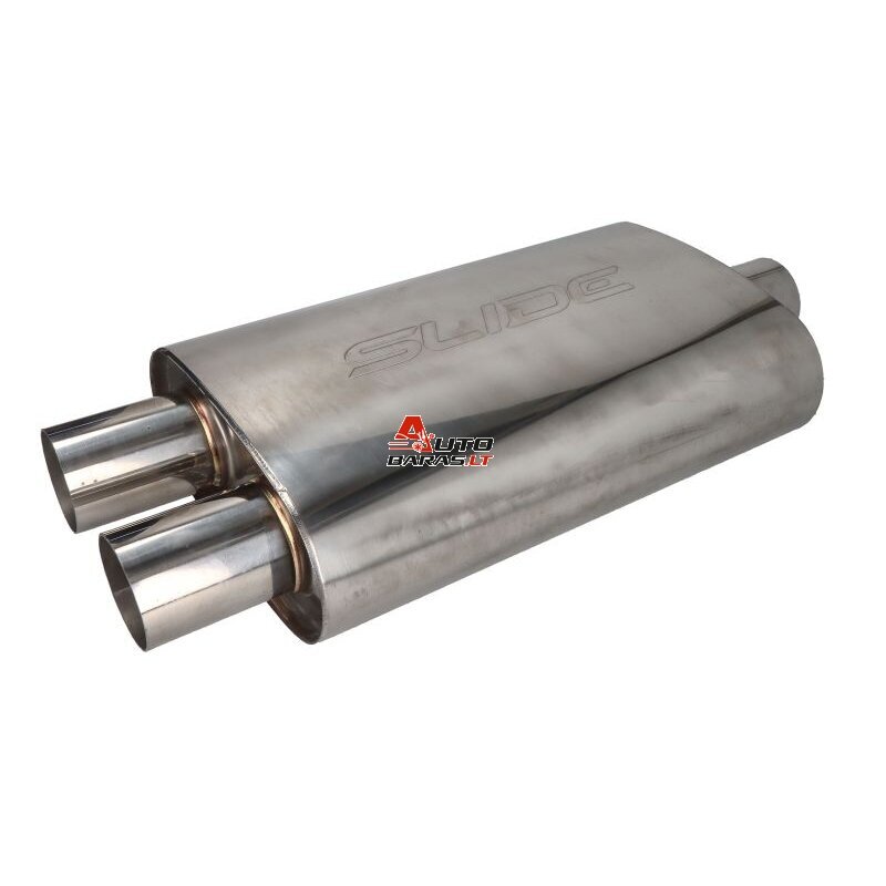 TurboWorks Center Muffler  RS 304SS 1in / 2out