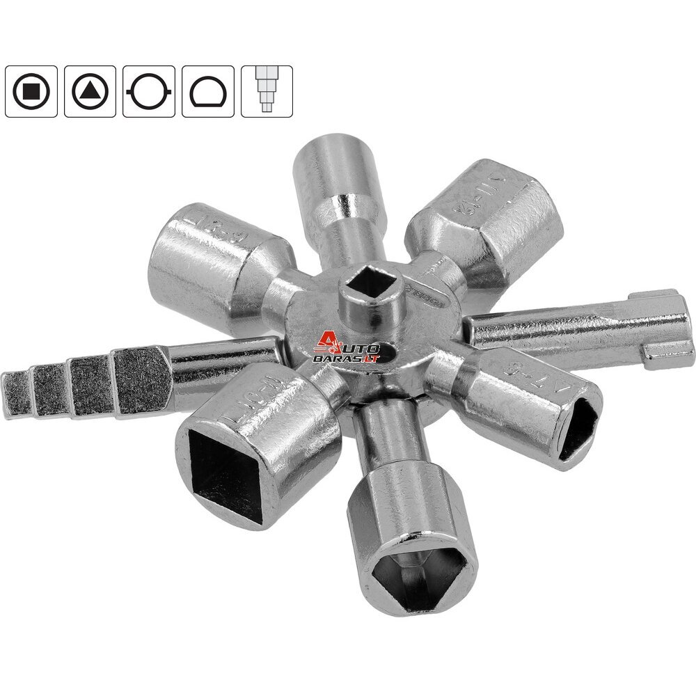 Universalus raktas elektros spintoms 10in1 3