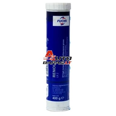 Universalus konsistencinis tepalas aukštoms temperatūroms 400g RENOLIT LX 2 Universalus konsistencinis tepalas aukštoms temperatūroms 400g RENOLIT LX 2
