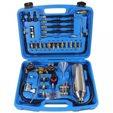 Universalus kuro sistemos valymo/testavimo rinkinys 35vnt.