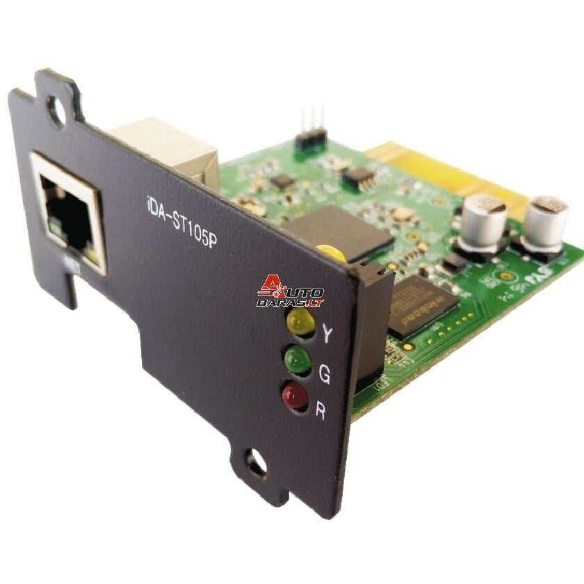 UPS SNMP LAN būsenos stebėjimo ir diagnostikos UPS su SNMP ir TCP/IP protokolais