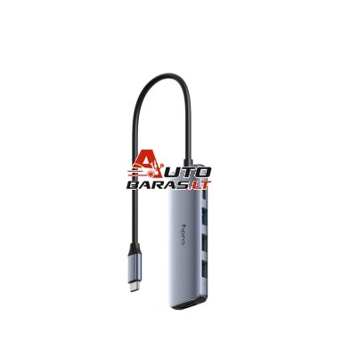 USB Type-C 3.0 šakotuvas CUDY UH405 USB Type-C 3.0 šakotuvas CUDY UH405
