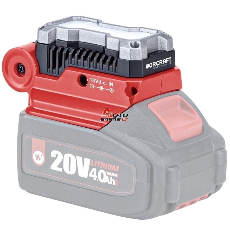 WORCRAFT USB adapteris akumuliatoriui 20V LI-ION 1