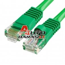 UTP patch kabelis PVC CAT5e 1m (žalias)