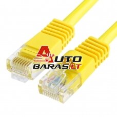 UTP patch kabelis PVC CAT5e 2m (geltonas)