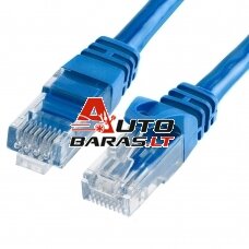 UTP patch kabelis PVC CAT6 1m (mėlyna)