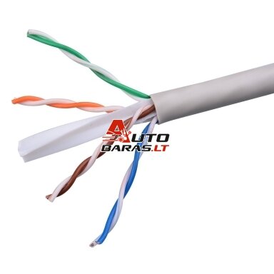 UTP kabelis STEINMARK behalogeninis CAT6 (305m) (vidaus) UTP kabelis STEINMARK behalogeninis CAT6 (305m) (vidaus)